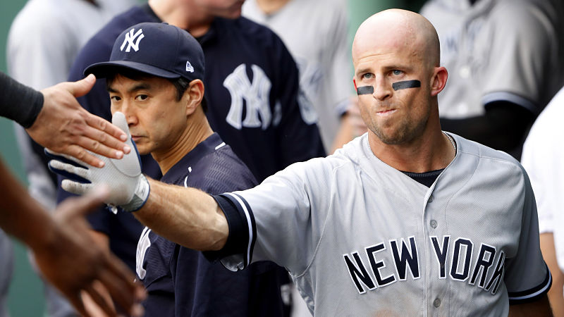 New York Yankees outfielder Brett Gardner