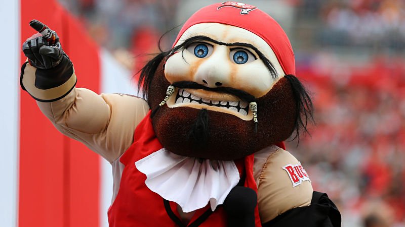 Tampa Bay Buccaneers mascot