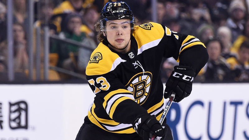 Boston Bruins Defenseman Charlie McAvoy