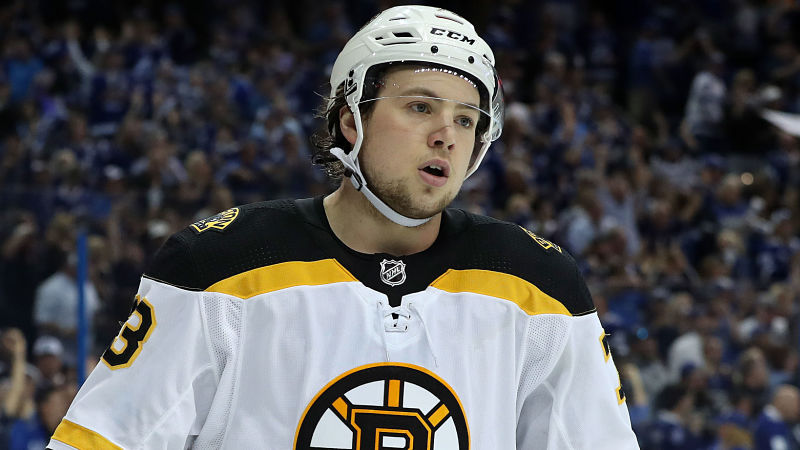 Boston Bruins defenseman Charlie McAvoy