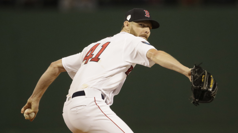 Boston Red Sox pitcher Chris Sale