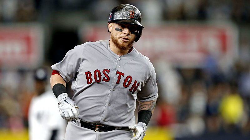 Boston Red Sox catcher Christian Vazquez