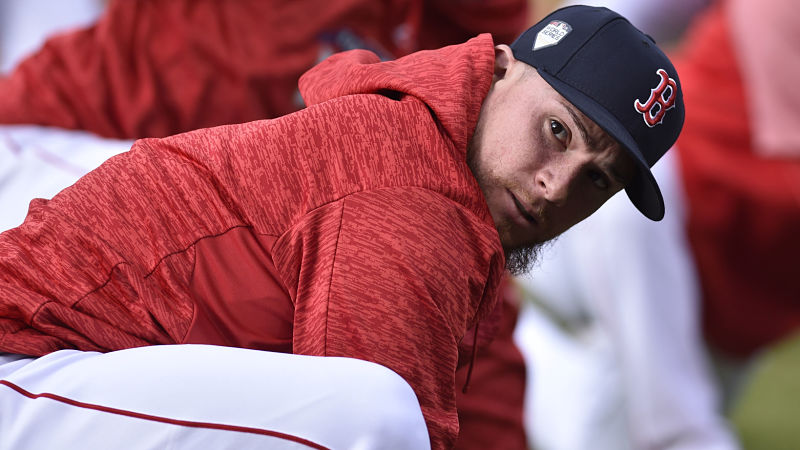 Boston Red Sox catcher Christian Vazquez