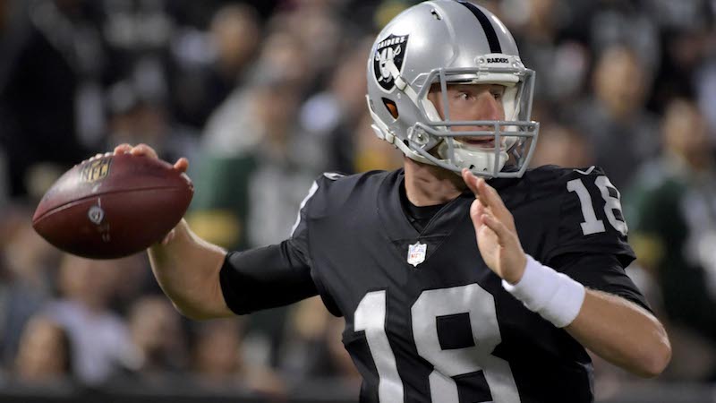 Free agent quarterback Connor Cook