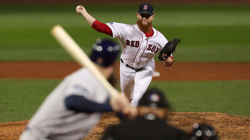 Boston Red Sox pitcher Craig Kimbrel