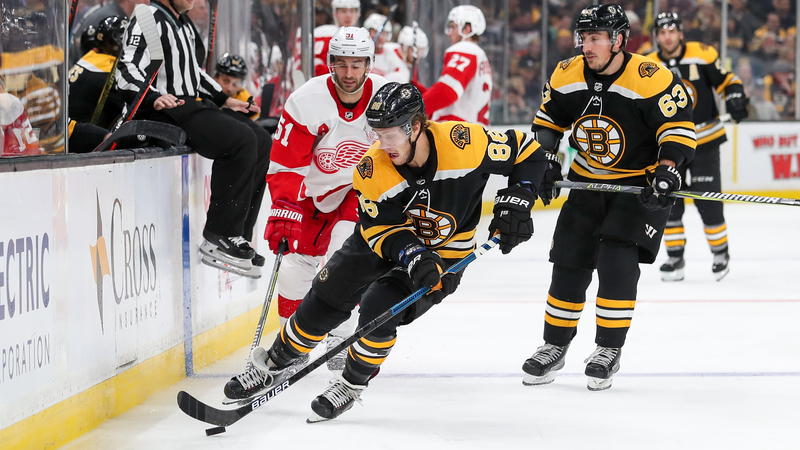 Boston Bruins Left Wing David Pastrnak