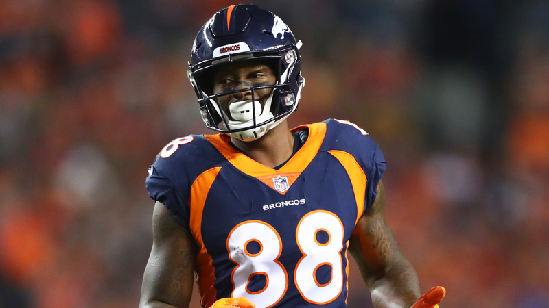 Denver Broncos Wide Receiver Demaryius Thomas