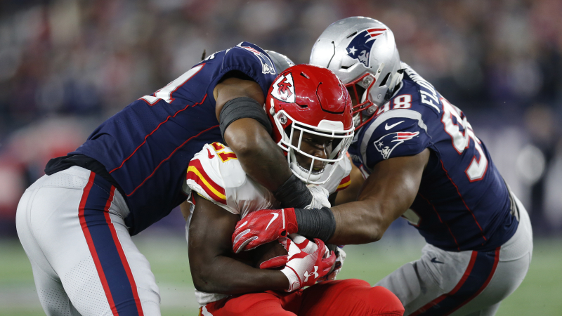 Dont'a Hightower, Trey Flowers, Kareem Hunt