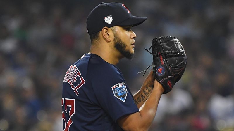 Boston Red Sox pitcher Eduardo Rodriguez