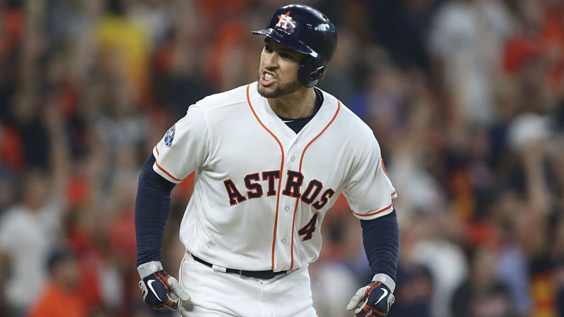 Houston Astros outfielder George Springer