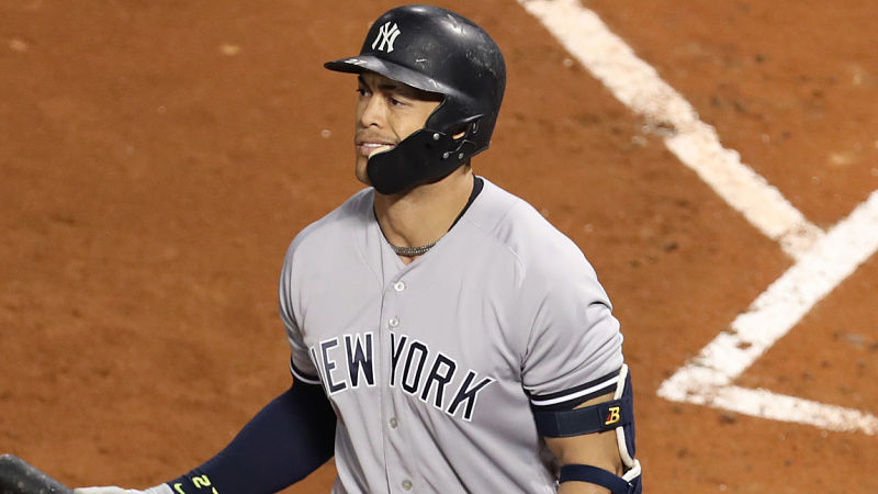 New York Yankees outfielder Giancarlo Stanton