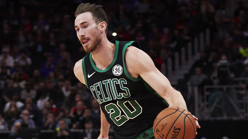 Boston Celtics forward Gordon Hayward
