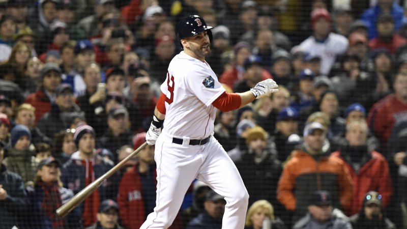 Boston Red Sox outfielder J.D. Martinez