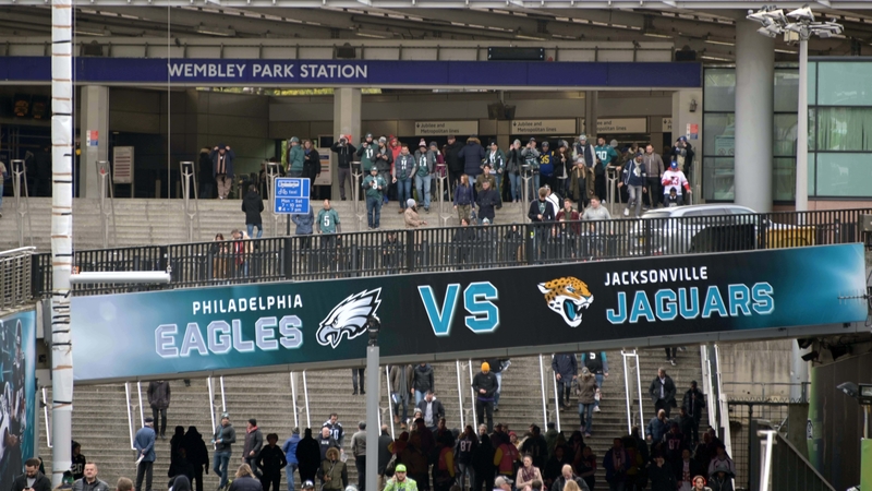 Jaguars vs. Eagles in London