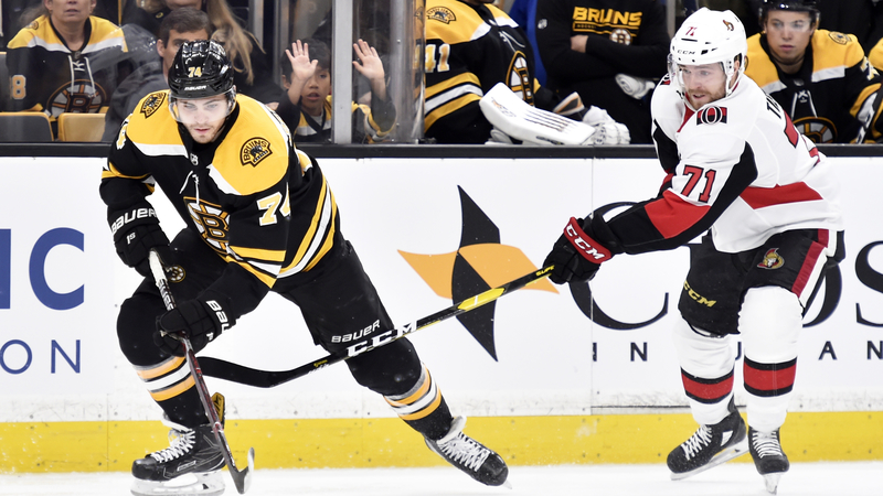 Boston Bruins Left Winger Jake DeBrusk