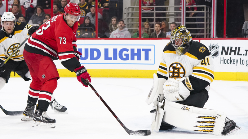 Boston Bruins Goalie Jaroslav Halak