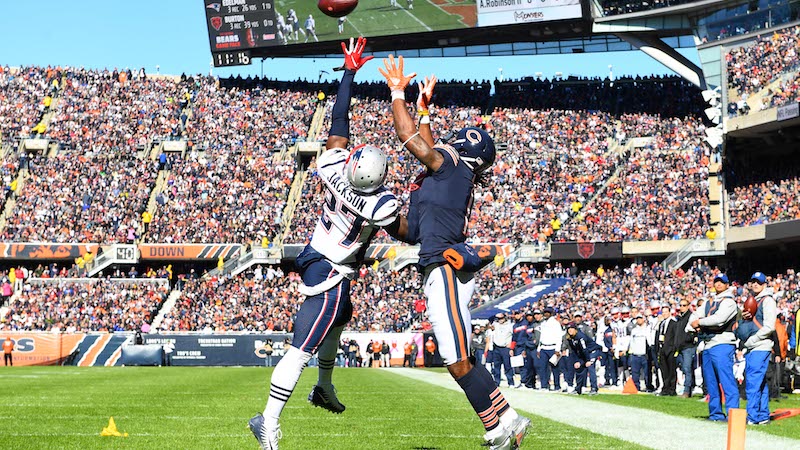 Patriots cornerback JC Jackson