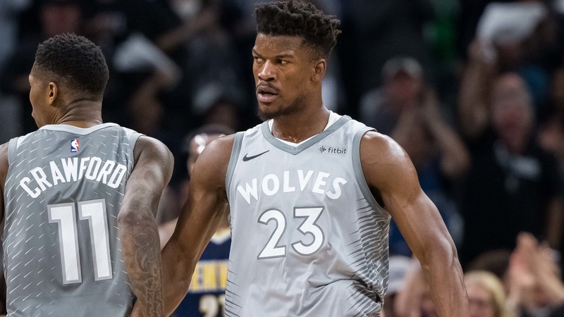 Timberwolves forward Jimmy Butler