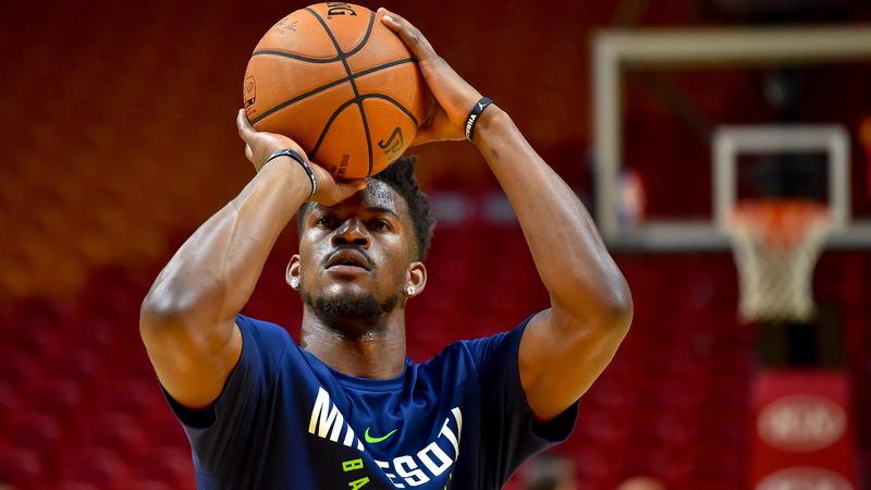 Timberwolves forward Jimmy Butler
