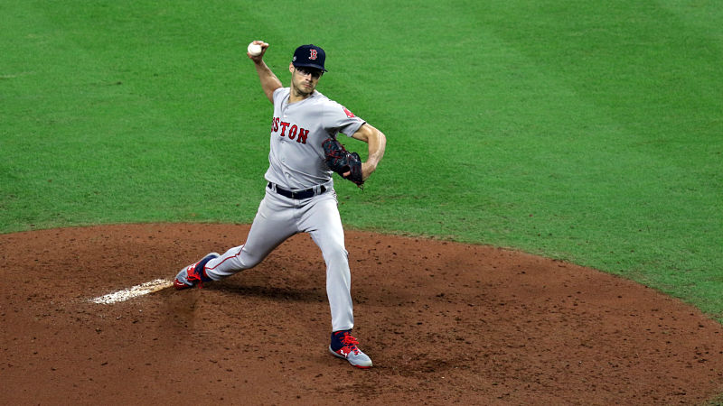Boston Red Sox pitcher Joe Kelly