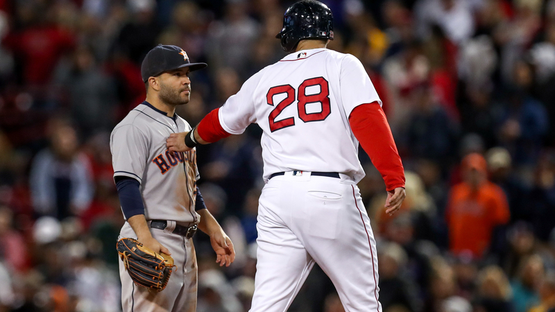 Jose Altuve and J.D. Martinez