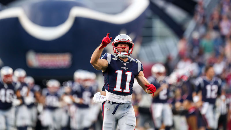 Patriots wide receiver Julian Edelman
