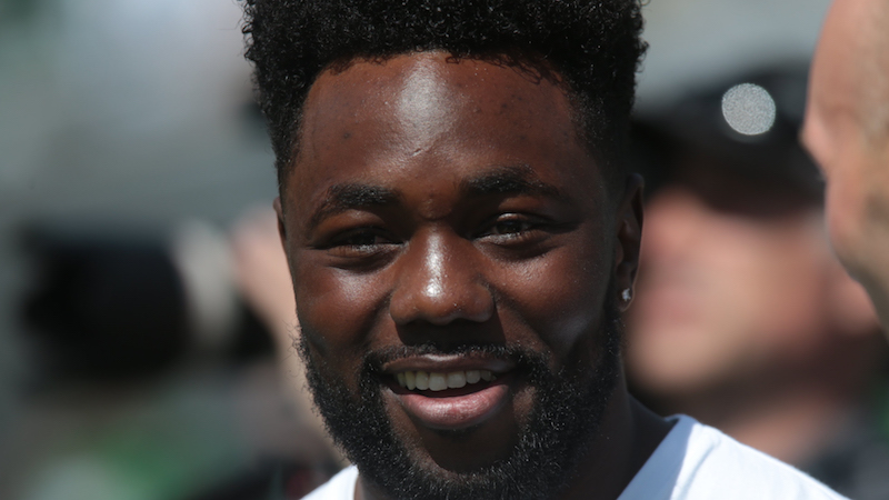Patriots running back Kenjon Barner