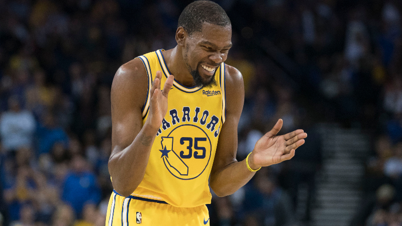 Golden State Warriors forward Kevin Durant