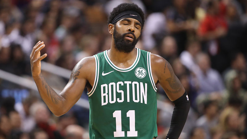 Boston Celtics guard Kyrie Irving