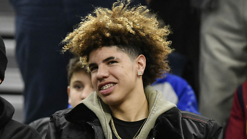 Basketball player LaMelo Ball