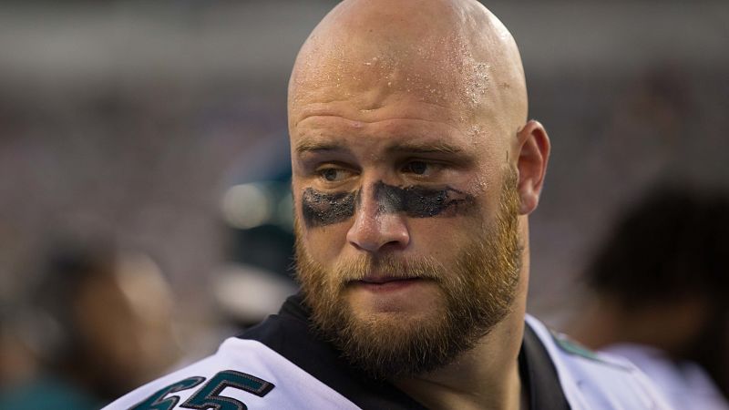 Philadelphia Eagles offensive tackle Lane Johnson