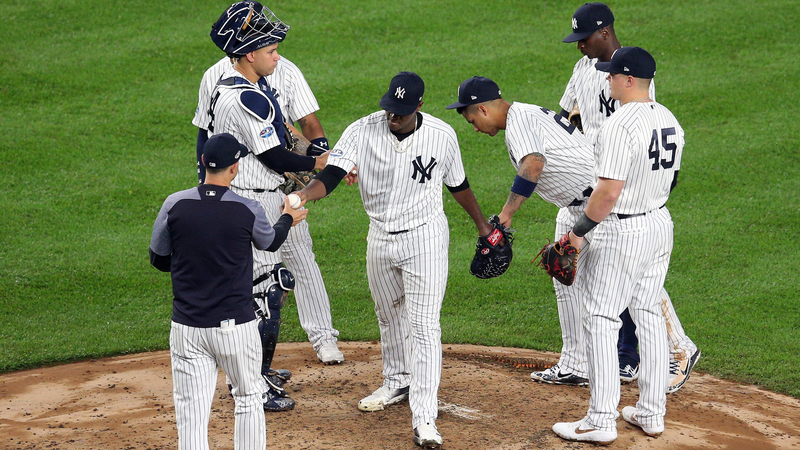 Yankees pitcher Luis Severino