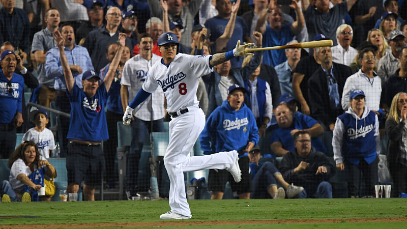 Los Angeles Dodgers shortstop Manny Machado