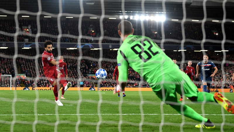 Liverpool forward Mohamed Salah