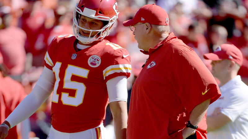 Kansas City Chiefs quarterback Patrick Mahomes