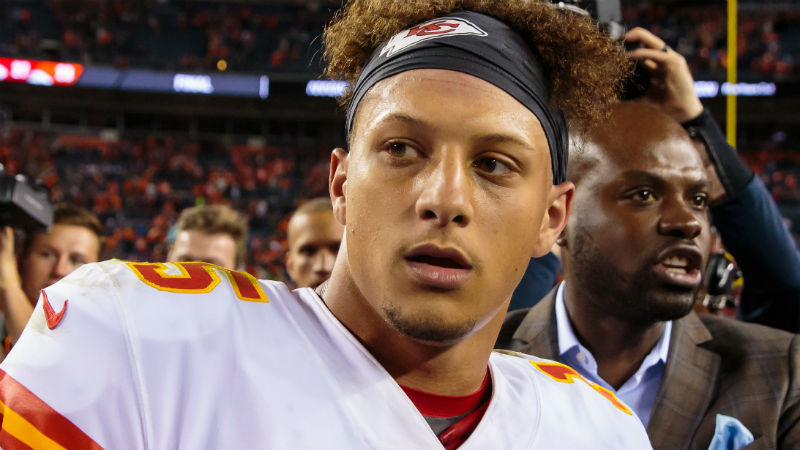 Kansas City Chiefs quarterback Patrick Mahomes