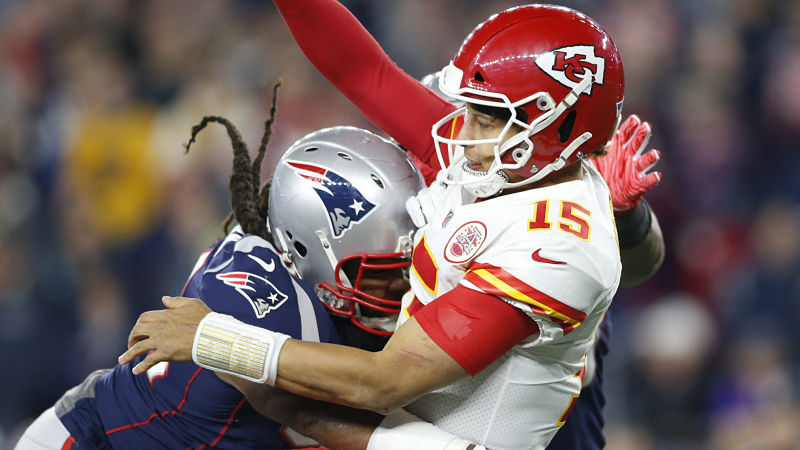 Kansas City Chiefs quarterback Patrick Mahomes