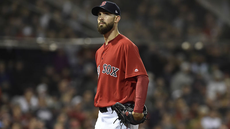 Boston Red Sox pitcher Rick Porcello