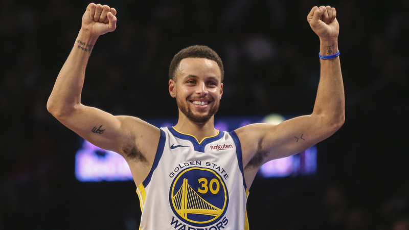 Warriors guard Stephen Curry