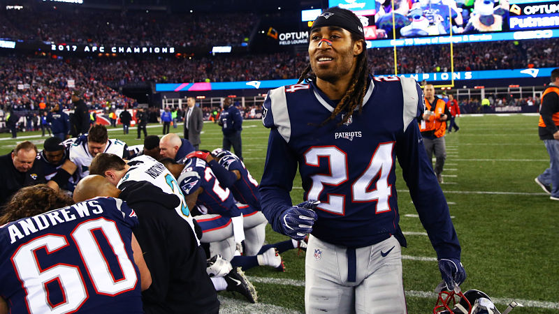 New England Patriots cornerback Stephon Gilmore