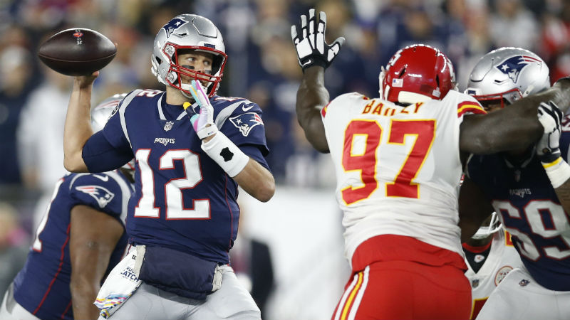 New England Patriots quarterback Tom Brady