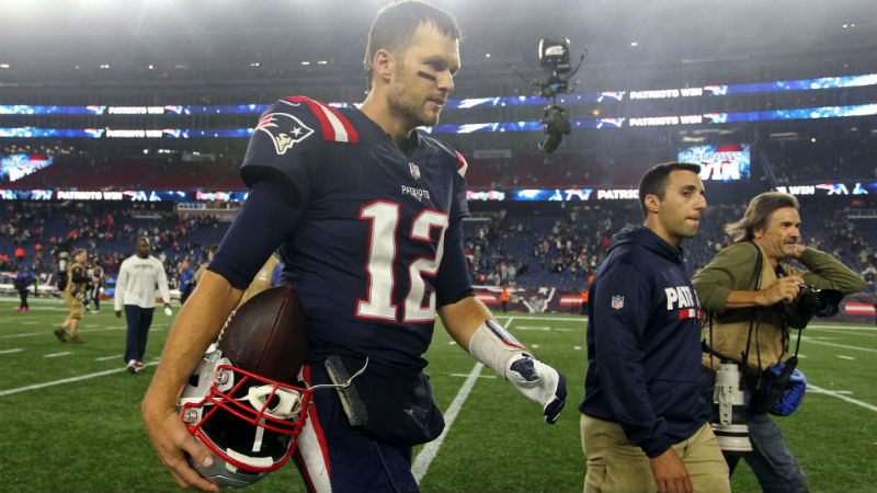 New England Patriots quarterback Tom Brady