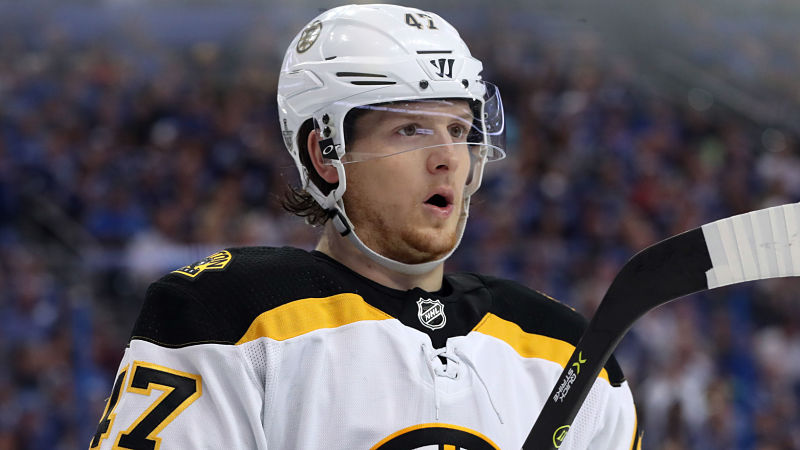 Boston Bruins defenseman Torey Krug