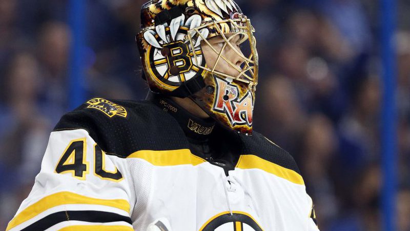 Boston Bruins Goalie Tuukka Rask