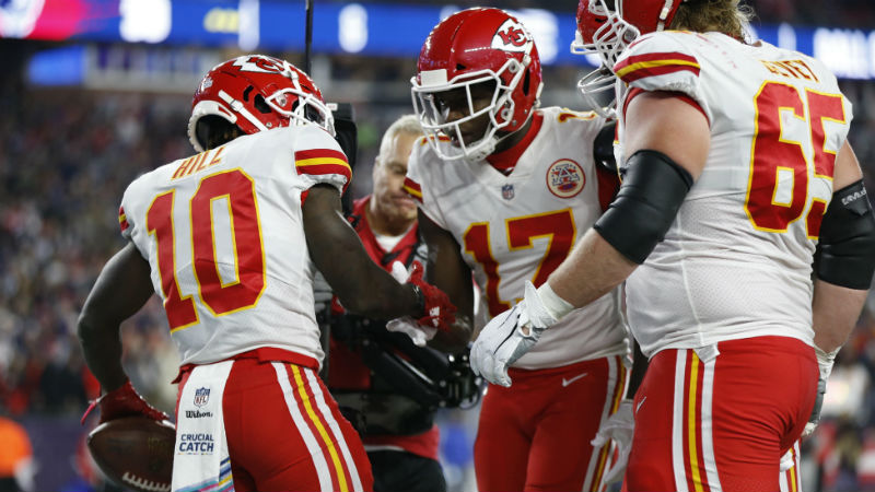 Kansas City Chiefs wide receiver Tyreek Hill