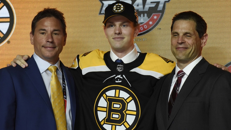 Boston Bruins Defenseman Urho Vaakanainen