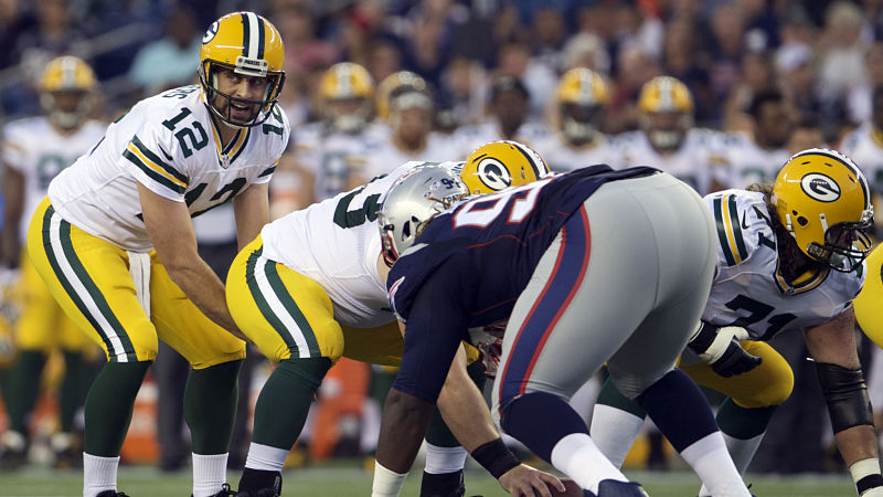 Green Bay Packers quarterback Aaron Rodgers