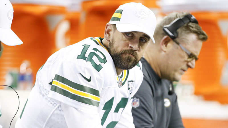 Green Bay Packers quarterback Aaron Rodgers