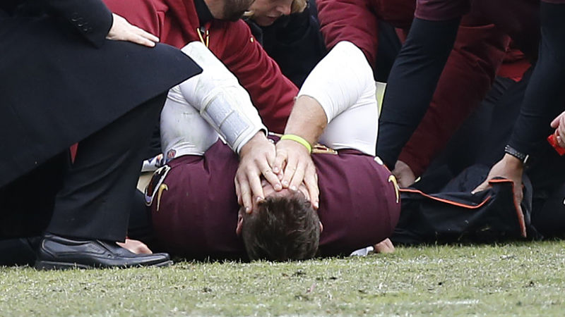 Washington Redskins quarterback Alex Smith