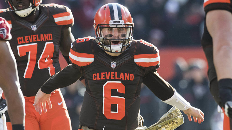 Cleveland Browns quarterback Baker Mayfield